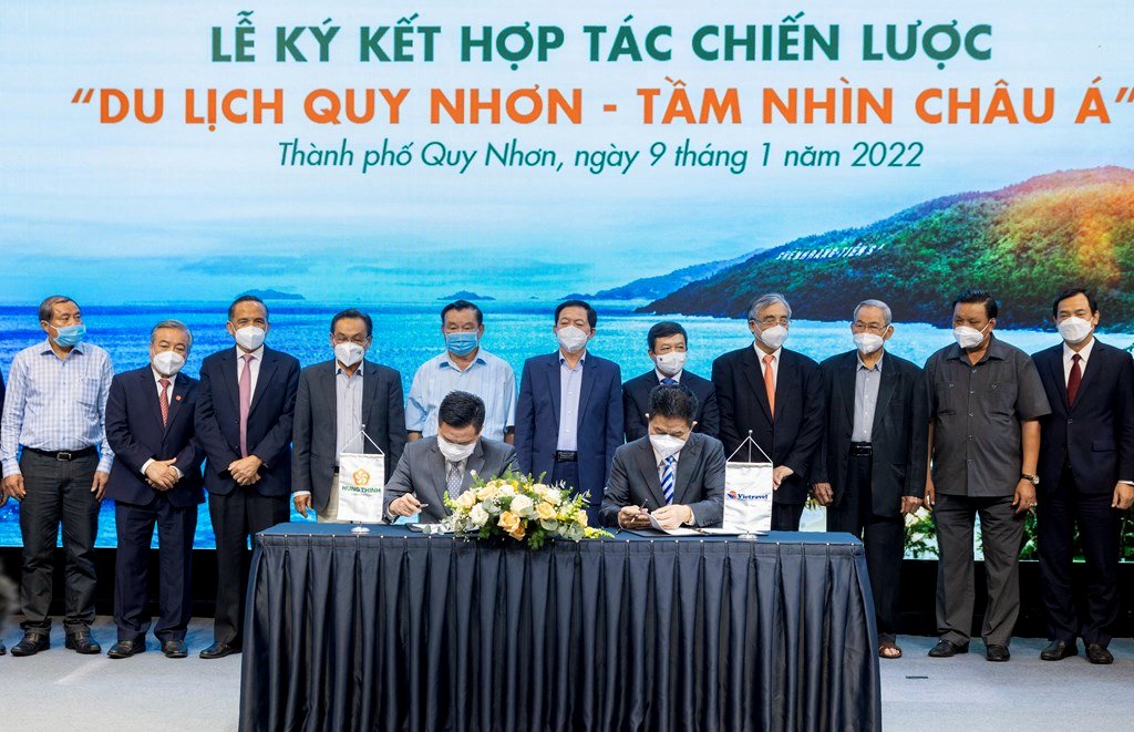 Tập đoàn Hưng Thịnh ký hợp đồng phát triển du lịch Quy Nhơn